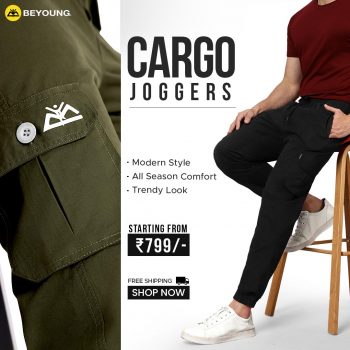 explore the best joggers for men online at Beyoung