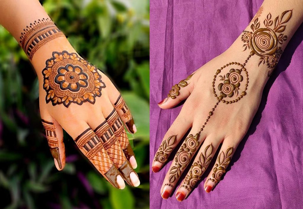 Bridal Exquisite Mehndi Design Backhand