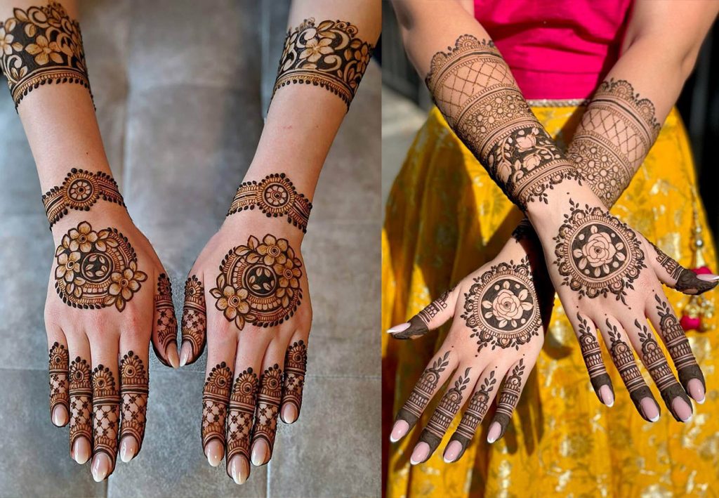 Mandala Stylish Mehndi Designs For Back Hand