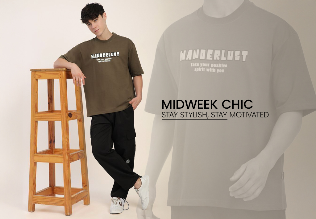Stylish outfit for a confident and motivated midweek look