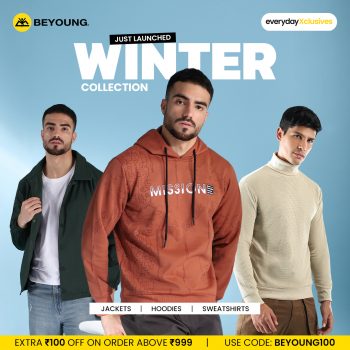 shop winter wear clothes for men online at Beyoung