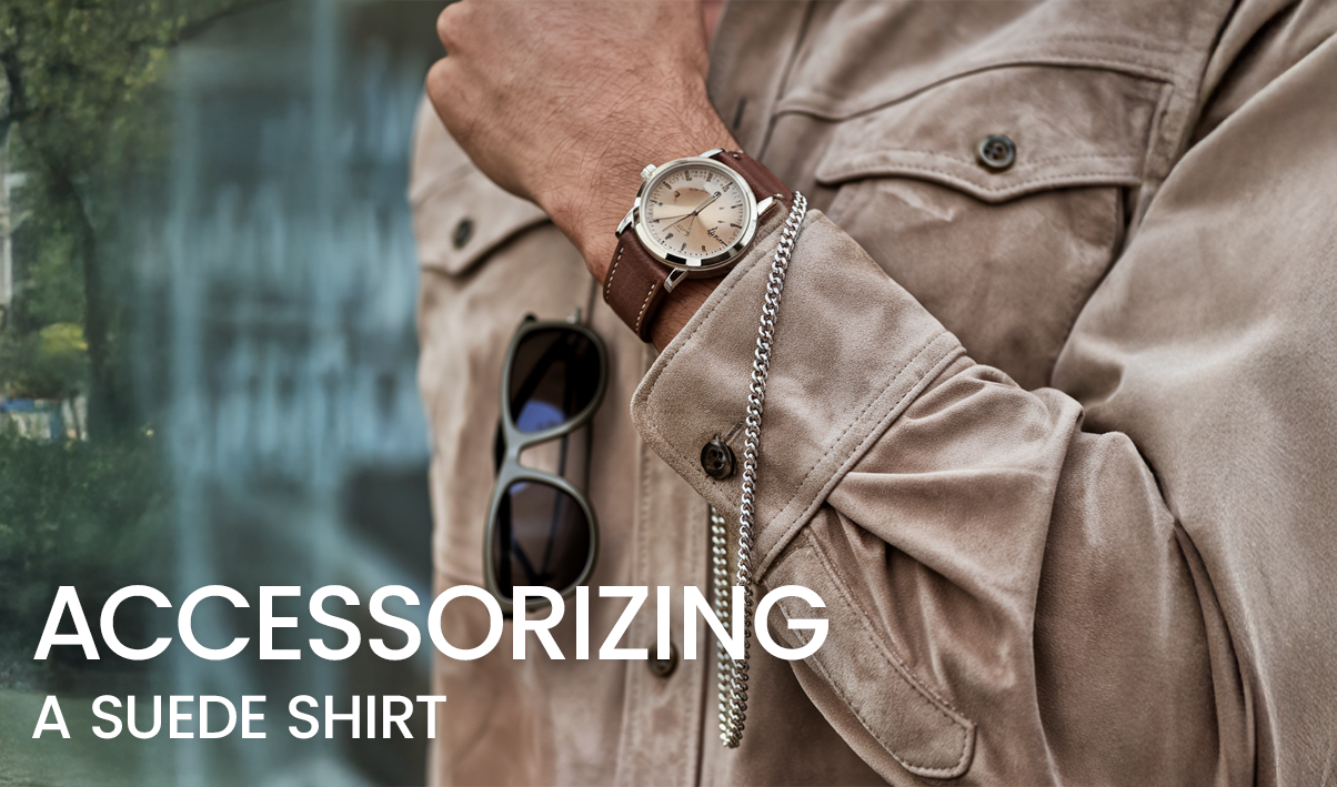 Accessorizing a Suede Shirt